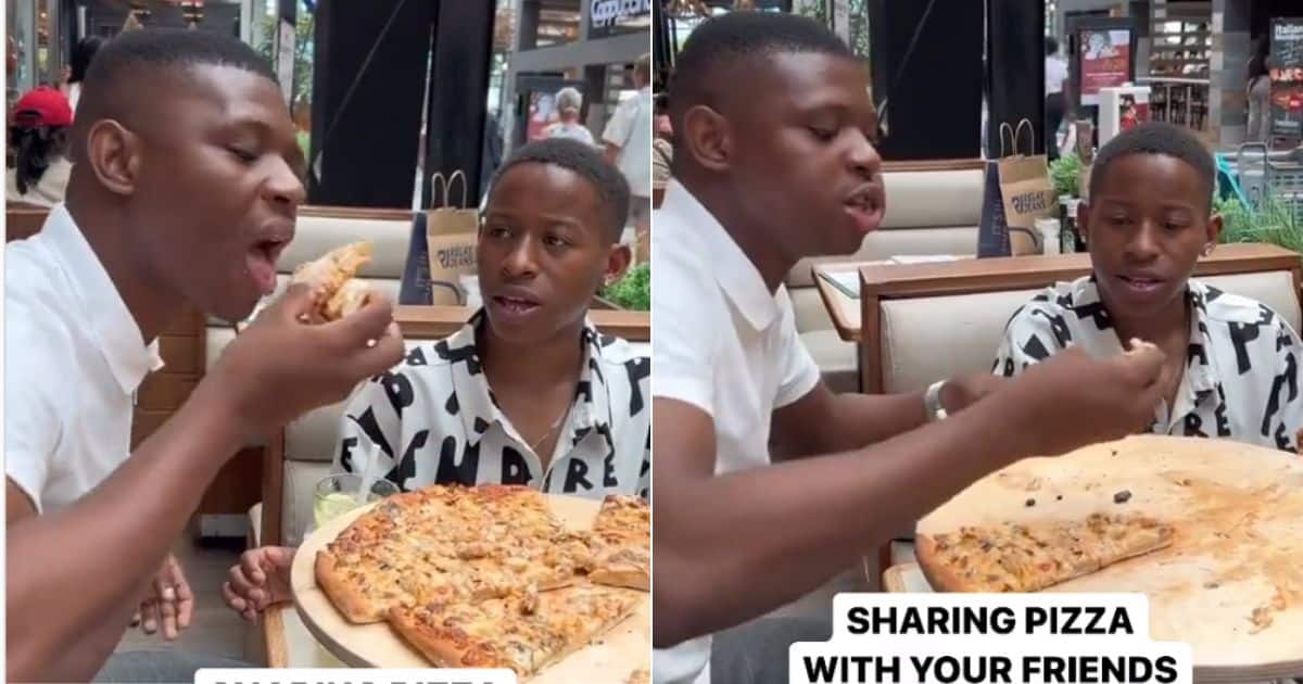 Man Nearly Swallows Pizza Pieces Whole, Video of Friend's Reaction to His  Ferocious Appetite Has SA in Tears 